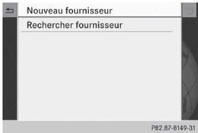 Réglage manuel des données d'accès de l'opérateur de téléphonie mobile