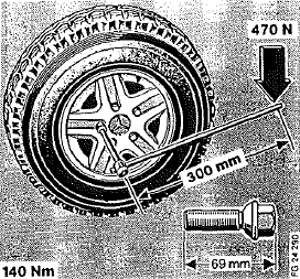 Mercedes Classe G - Roues-disques en alliage léger