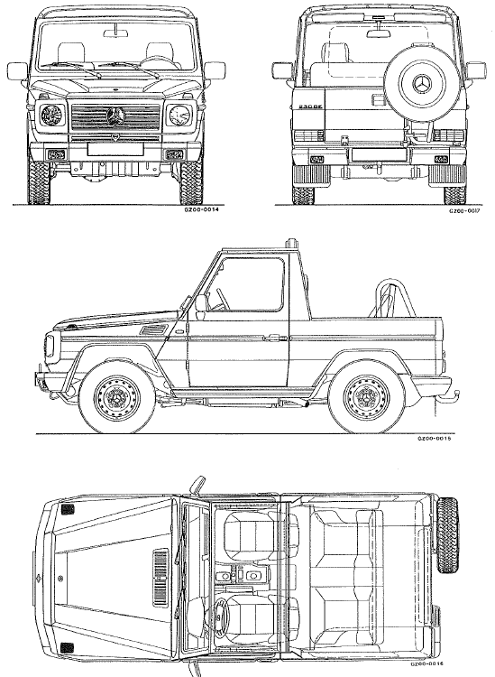 Mercedes Classe G - Décapotable