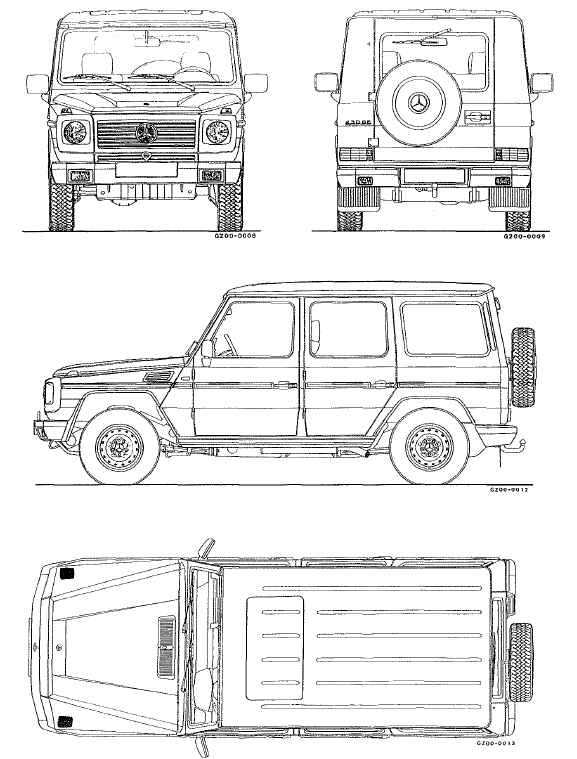 Mercedes Classe G - Break - empattement long