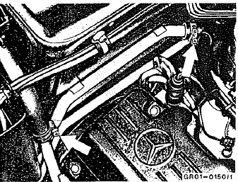 39 Démonter les durites de chauffage