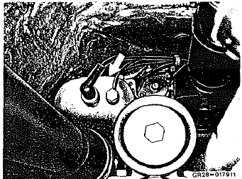 9 Amener la boîte de vitesses au point mort et la boîte