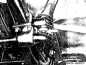 Les paliers avant de carrosserie ont été décalés vers