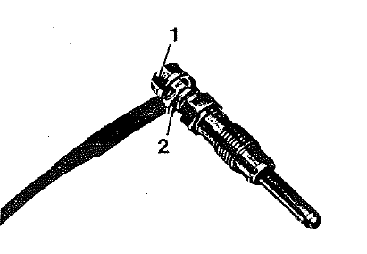 La borne de branchement à simple contact est boulonnée