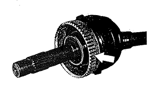 Denture du rotor, pont av