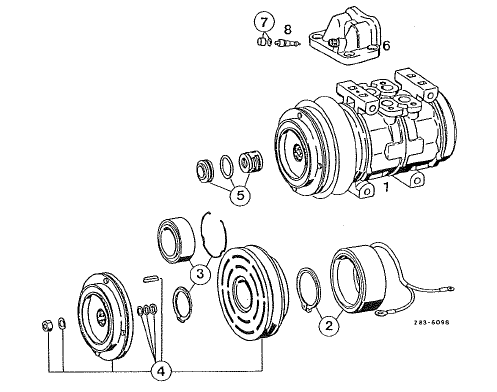 Nippondenso 10 p 15 c