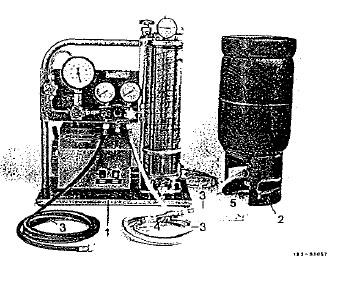 Remplissage du cylindre en fluide frigorigène